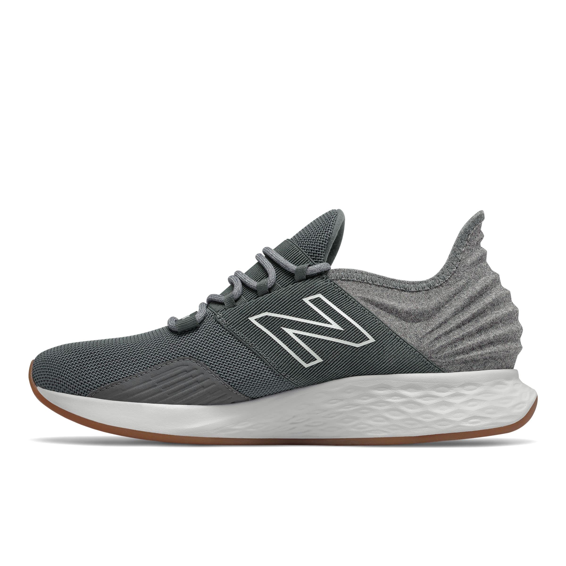 New Balance Men's Fresh Foam Roav V1 Sneaker, Lead/Light Aluminum, 10.5